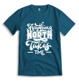 Anything Petrol Blue T - Shirt