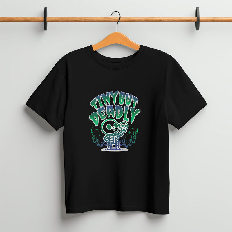 Tiny But Deadly Oversized T - Shirt