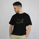 Trusting In God's Plan Oversized Black T - Shirt